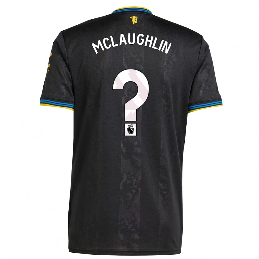 Danxen Dame Harlem Mclaughlin #0 Svart Gul Blå Tredje Sett Drakt Trøye 2025/26 Skjorter T-Skjorte