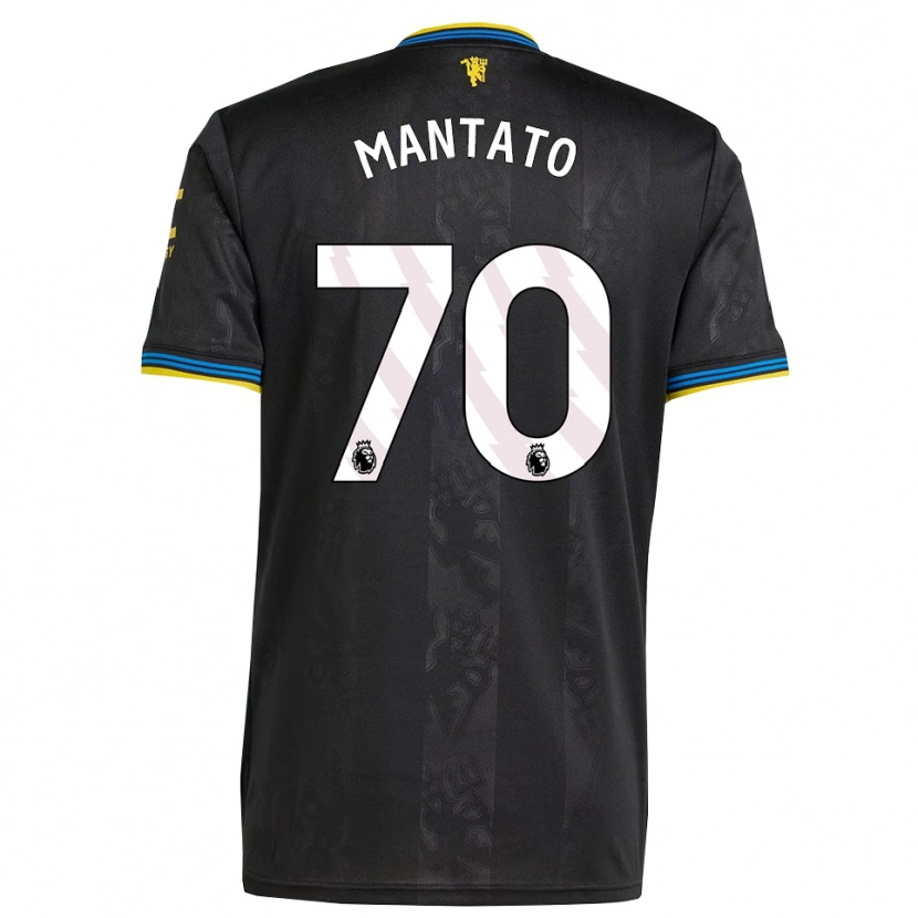 Danxen Dame Bendito Mantato #70 Svart Gul Blå Tredje Sett Drakt Trøye 2025/26 Skjorter T-Skjorte