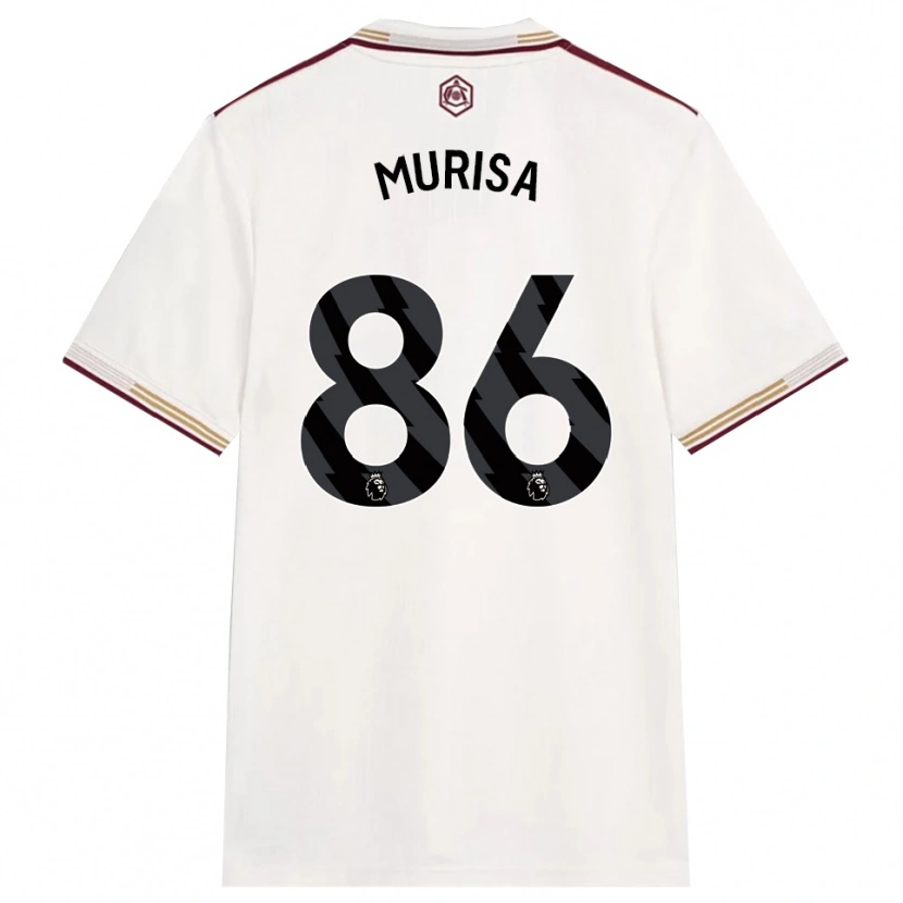 Danxen Dame Teshaun Murisa #86 Off White Burgunder Tredje Sett Drakt Trøye 2025/26 Skjorter T-Skjorte