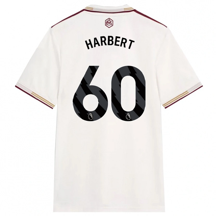 Danxen Dame Laila Harbert #60 Off White Burgunder Tredje Sett Drakt Trøye 2025/26 Skjorter T-Skjorte