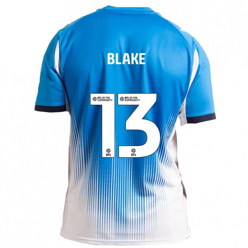 Danxen Mann Billy Blake #13 Blå Hvit Hjemmetrøye Drakt Trøye 2025/26 Skjorter T-Skjorte