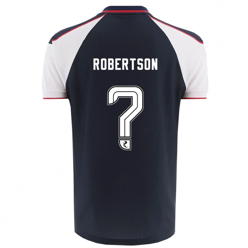 Danxen Mann Erin Robertson #0 Marineblå Hvit Hjemmetrøye Drakt Trøye 2025/26 Skjorter T-Skjorte