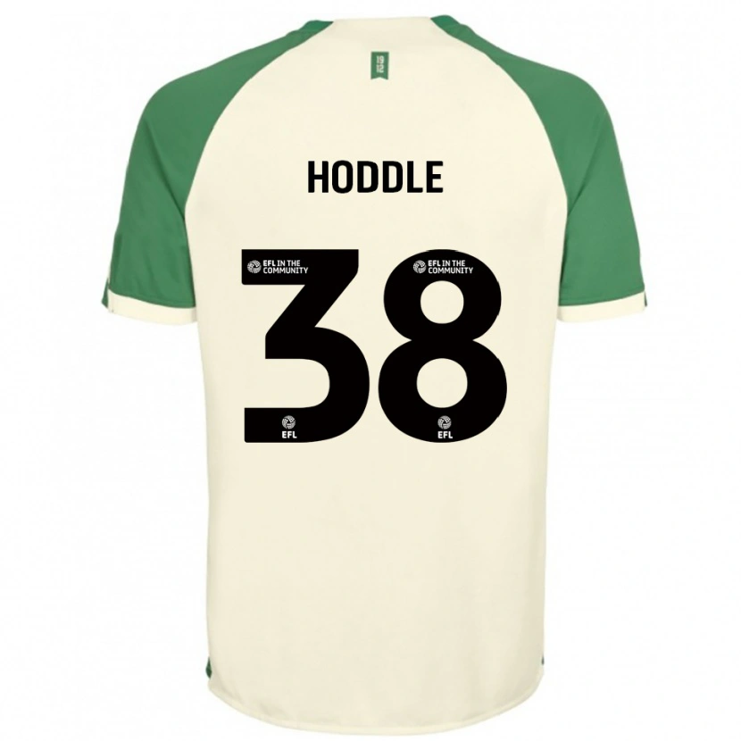 Danxen Mann George Hoddle #38 Off-White Grønn Bortetrøye Drakt Trøye 2025/26 Skjorter T-Skjorte