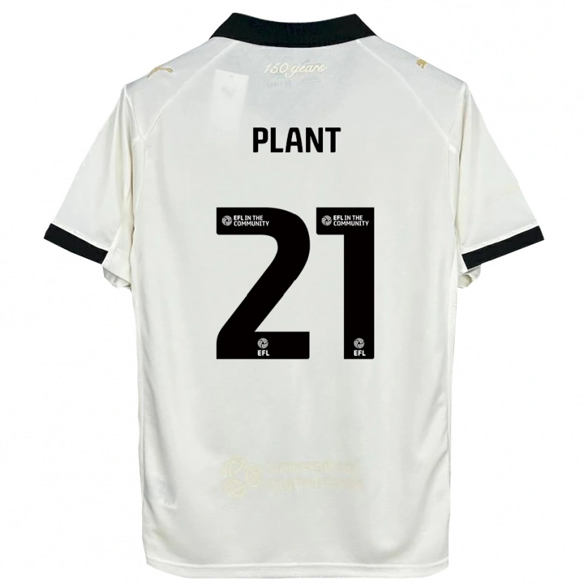 Danxen Dame James Plant #21 Off-White Svart Hjemmetrøye Drakt Trøye 2025/26 Skjorter T-Skjorte