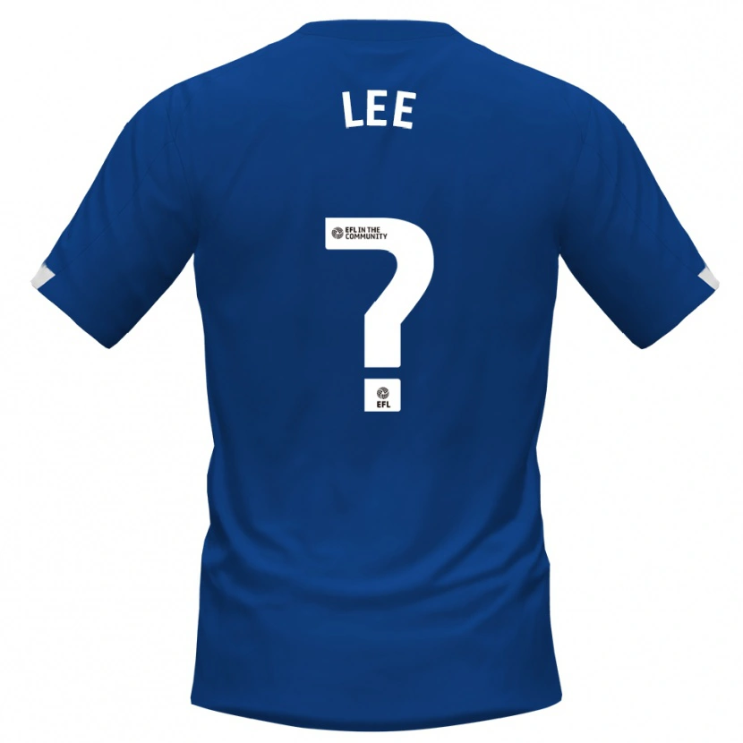 Danxen Dame Katelin Lee #0 Blå Hvit Hjemmetrøye Drakt Trøye 2025/26 Skjorter T-Skjorte