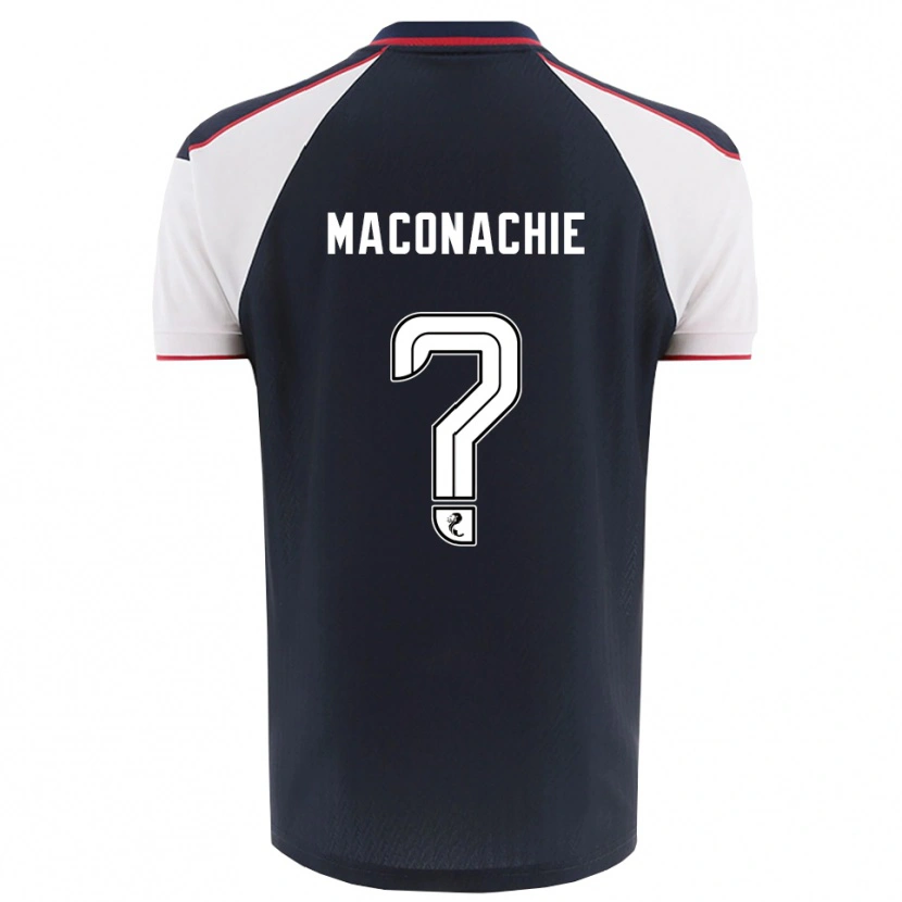 Danxen Dame Charlotte Maconachie #0 Marineblå Hvit Hjemmetrøye Drakt Trøye 2025/26 Skjorter T-Skjorte