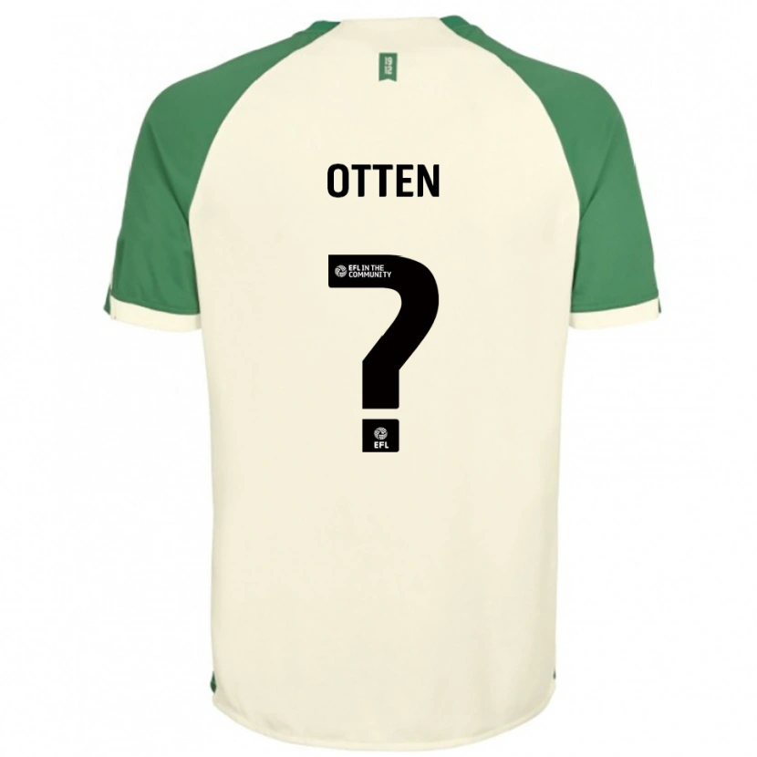 Danxen Dame Gisela Otten #0 Off-White Grønn Bortetrøye Drakt Trøye 2025/26 Skjorter T-Skjorte