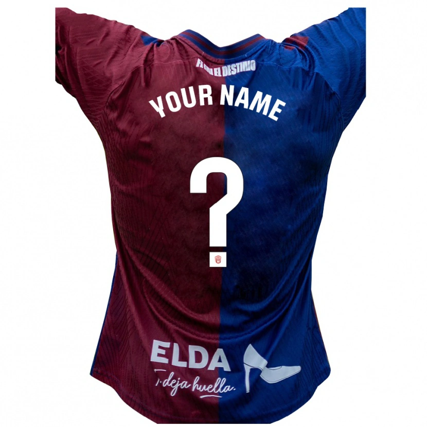 Danxen Barn Navnet Ditt #0 Blå Rød Hjemmetrøye Drakt Trøye 2025/26 Skjorter T-Skjorte