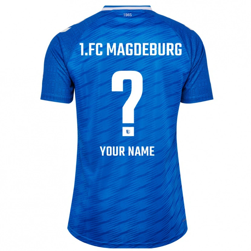 Danxen Barn Navnet Ditt #0 Blå Hvit Hjemmetrøye Drakt Trøye 2025/26 Skjorter T-Skjorte