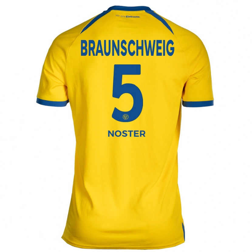 Danxen Barn Lasse Noster #5 Gul Blå Hjemmetrøye Drakt Trøye 2025/26 Skjorter T-Skjorte