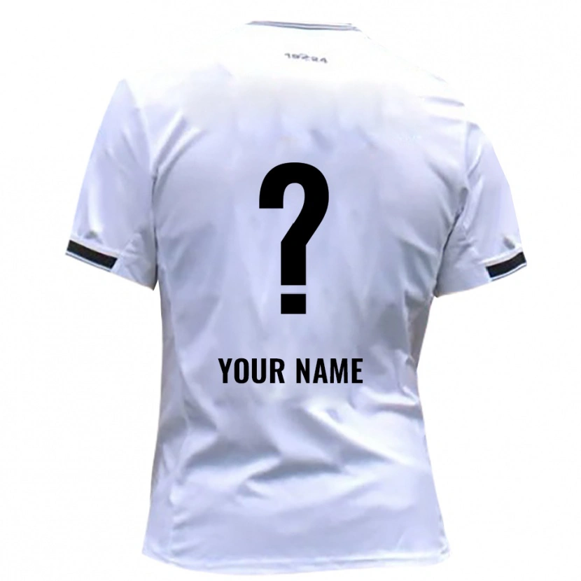 Danxen Barn Navnet Ditt #0 Hvit Rød Hjemmetrøye Drakt Trøye 2025/26 Skjorter T-Skjorte