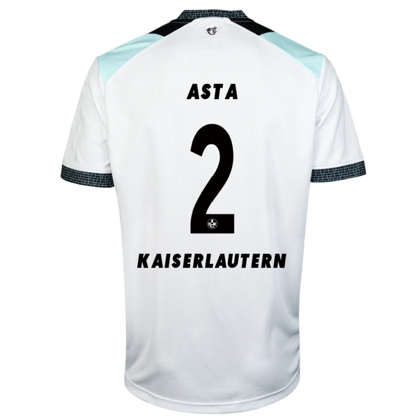 Danxen Barn Simon Asta #2 Hvit Svart Bortetrøye Drakt Trøye 2025/26 Skjorter T-Skjorte