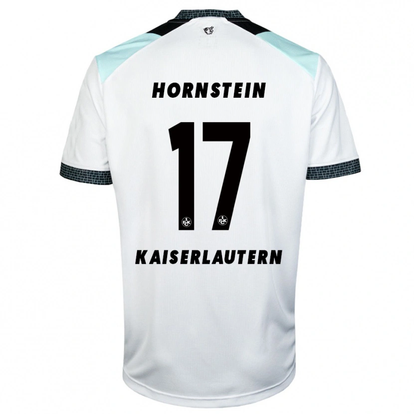 Danxen Barn Joel Hornstein #17 Hvit Svart Bortetrøye Drakt Trøye 2025/26 Skjorter T-Skjorte