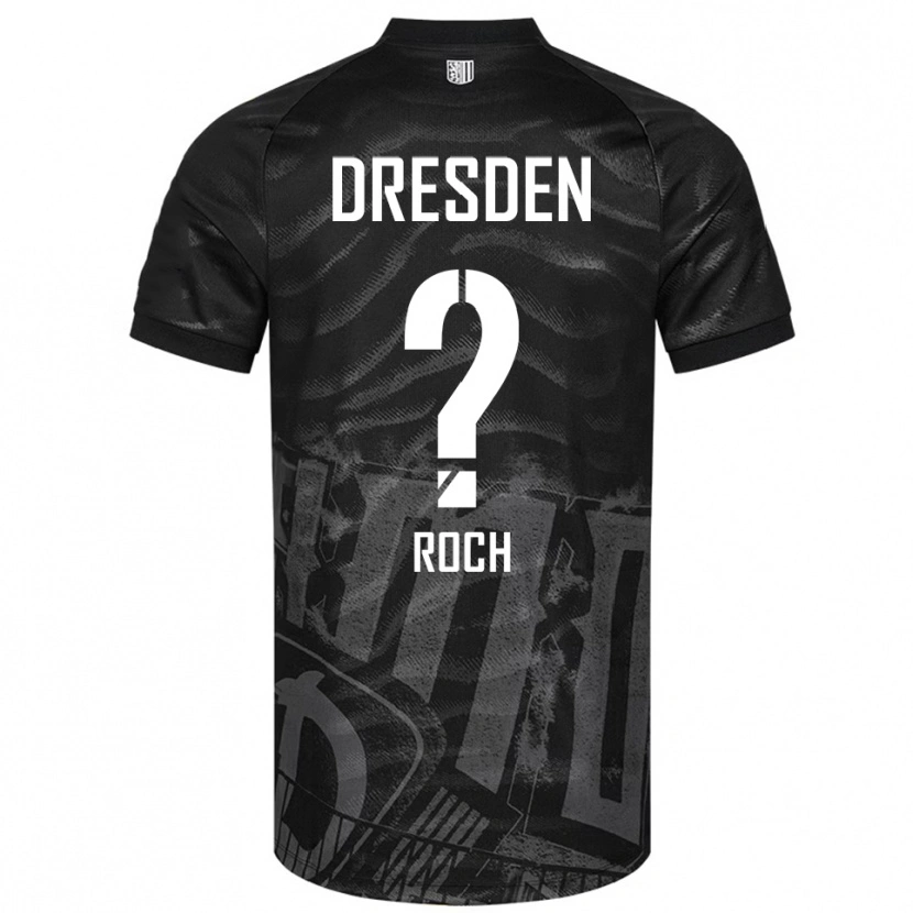 Danxen Barn Kasmodiah Roch #0 Svart Grå Bortetrøye Drakt Trøye 2025/26 Skjorter T-Skjorte