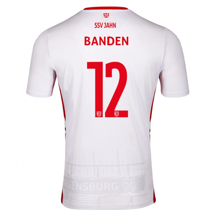 Danxen Mann Ante Banden #12 Hvit Rød Hjemmetrøye Drakt Trøye 2025/26 Skjorter T-Skjorte