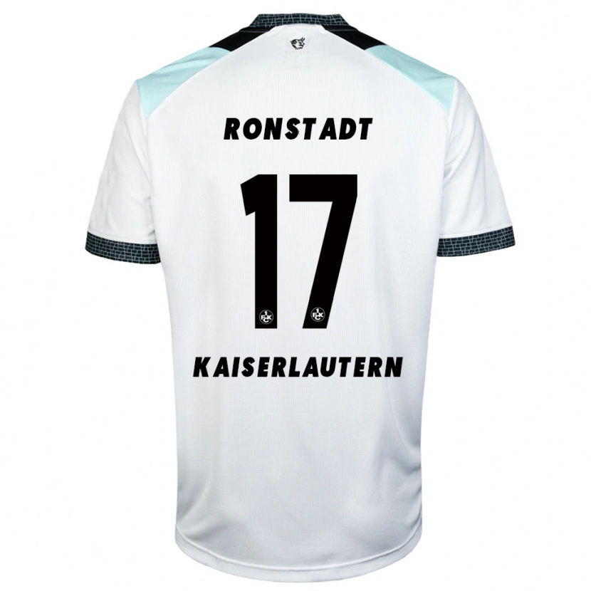 Danxen Mann Frank Ronstadt #17 Hvit Svart Bortetrøye Drakt Trøye 2025/26 Skjorter T-Skjorte