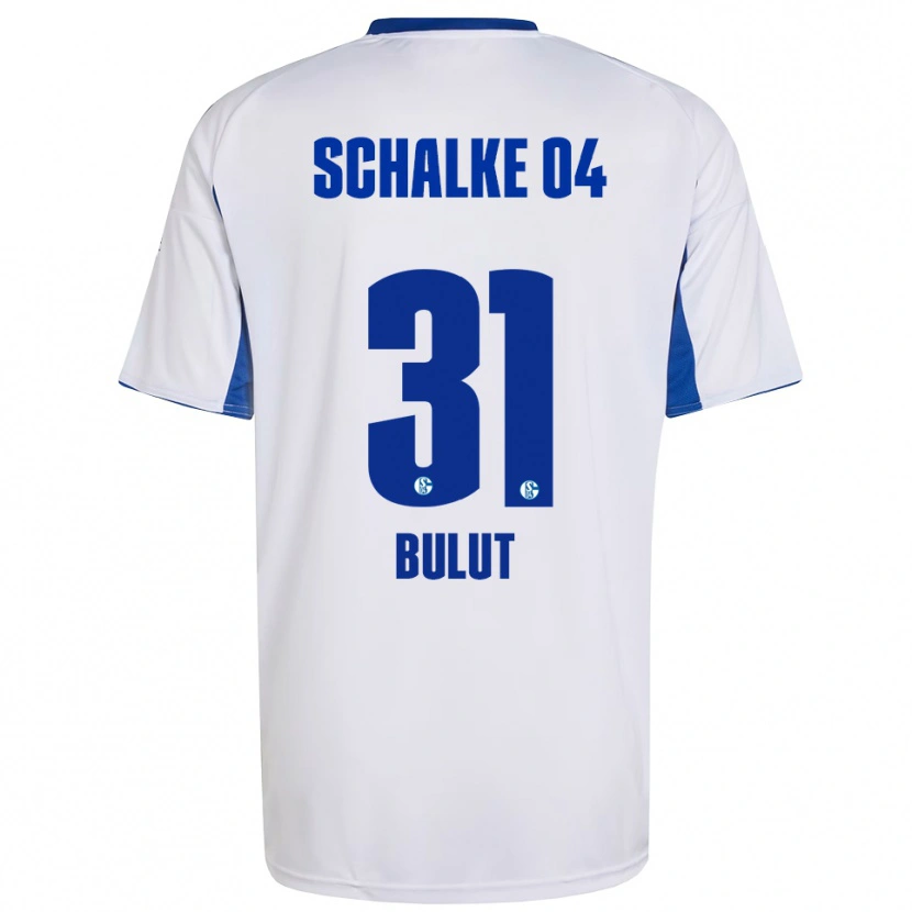 Danxen Mann Taylan Bulut #31 Hvit Blå Bortetrøye Drakt Trøye 2025/26 Skjorter T-Skjorte