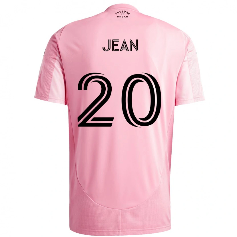 Danxen Barn Corentin Jean #20 Rosa Svart Hjemmetrøye Drakt Trøye 2025/26 Skjorter T-Skjorte