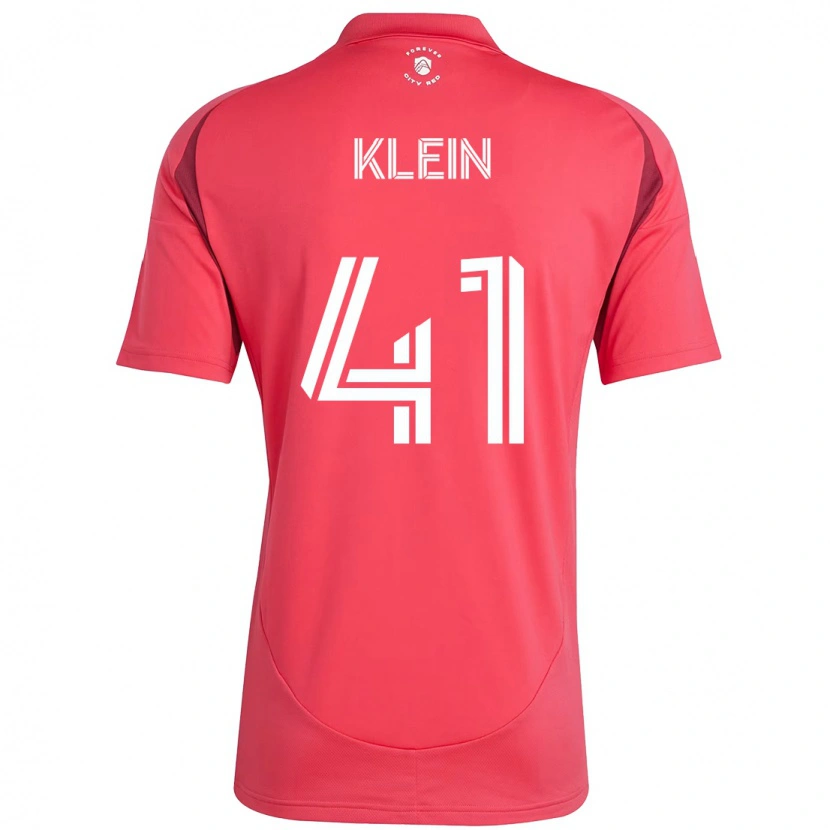 Danxen Barn Johnny Klein #41 Magenta Hvit Hjemmetrøye Drakt Trøye 2025/26 Skjorter T-Skjorte