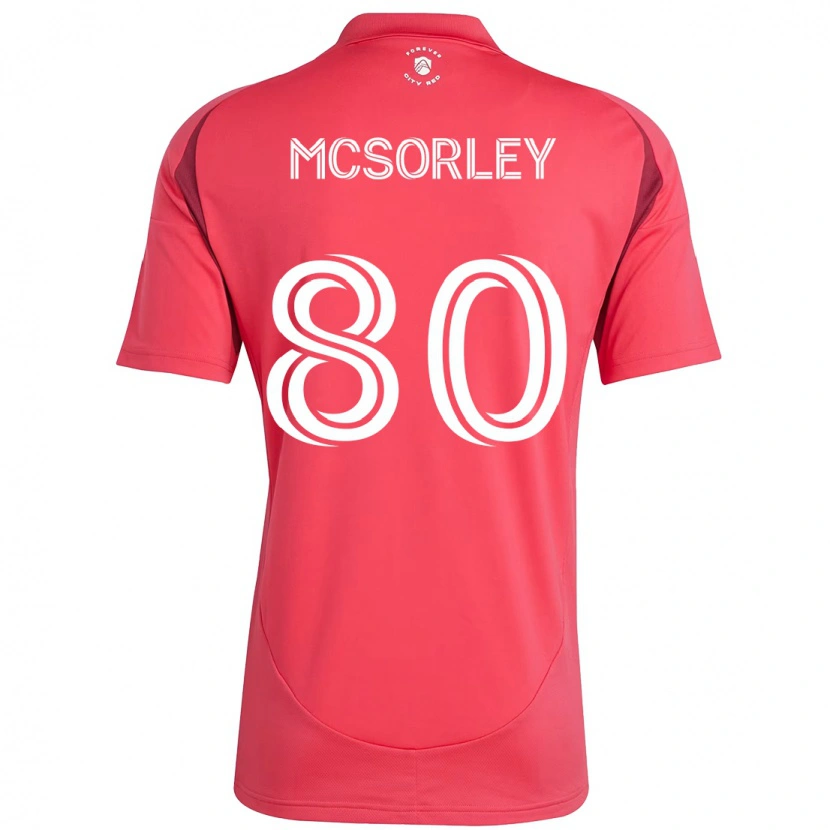 Danxen Barn Brendan Mcsorley #80 Magenta Hvit Hjemmetrøye Drakt Trøye 2025/26 Skjorter T-Skjorte