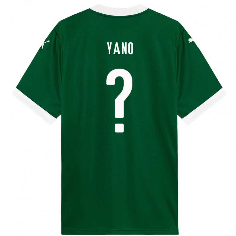 Danxen Barn Luiz Yano #0 Grønn Hvit Hjemmetrøye Drakt Trøye 2025/26 Skjorter T-Skjorte