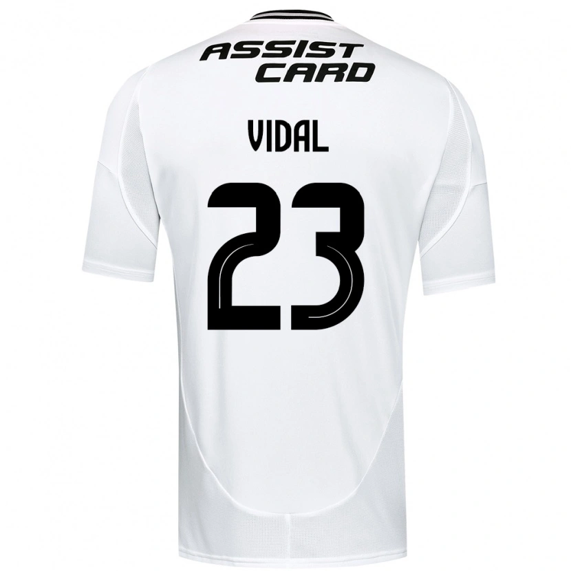 Danxen Barn Arturo Vidal #23 Svart Hvit Gul Hjemmetrøye Drakt Trøye 2025/26 Skjorter T-Skjorte