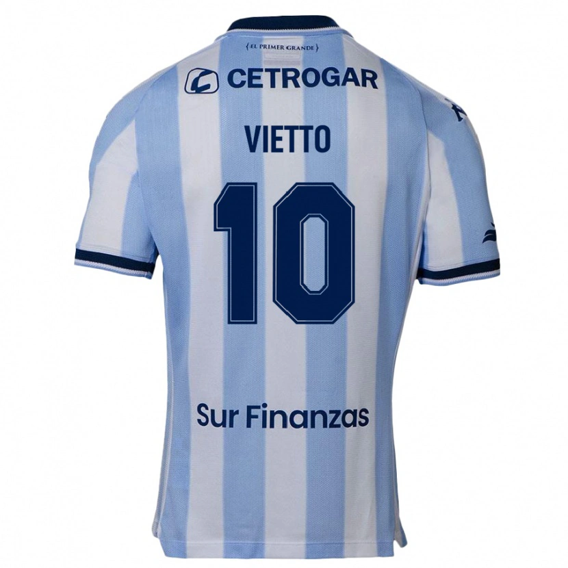 Danxen Barn Luciano Vietto #10 Himmelsblå Hjemmetrøye Drakt Trøye 2025/26 Skjorter T-Skjorte
