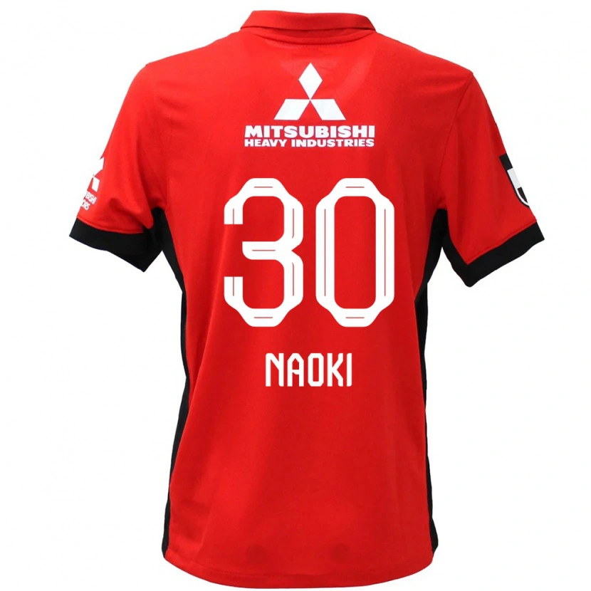 Danxen Barn Naoki Maeda #30 Rød Hvit Hjemmetrøye Drakt Trøye 2025/26 Skjorter T-Skjorte
