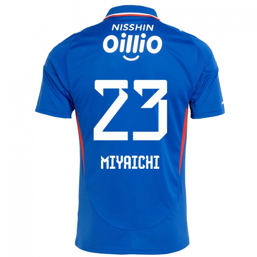 Danxen Barn Ryo Miyaichi #23 Kongeblå Hvit Hjemmetrøye Drakt Trøye 2025/26 Skjorter T-Skjorte