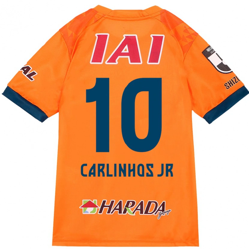 Danxen Barn Carlinhos Junior #10 Oransje Rød Hjemmetrøye Drakt Trøye 2025/26 Skjorter T-Skjorte