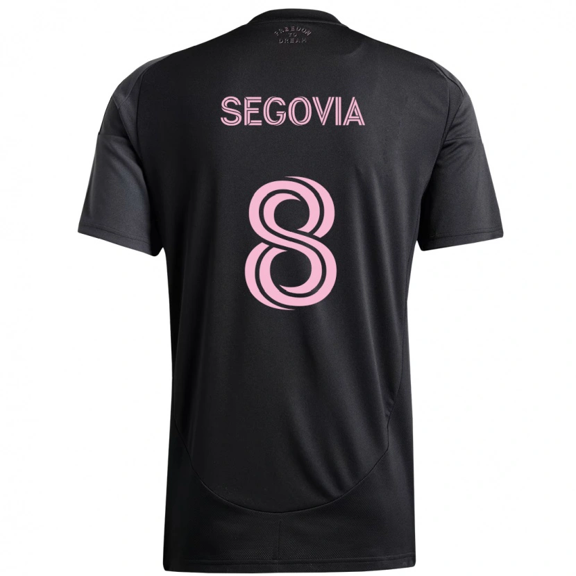 Danxen Barn Telasco Segovia #8 Svart Rosa Bortetrøye Drakt Trøye 2025/26 Skjorter T-Skjorte