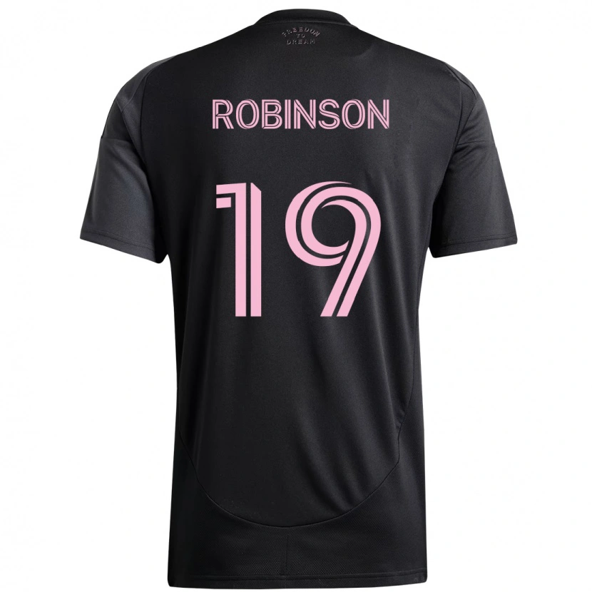 Danxen Barn Robbie Robinson #19 Svart Rosa Bortetrøye Drakt Trøye 2025/26 Skjorter T-Skjorte