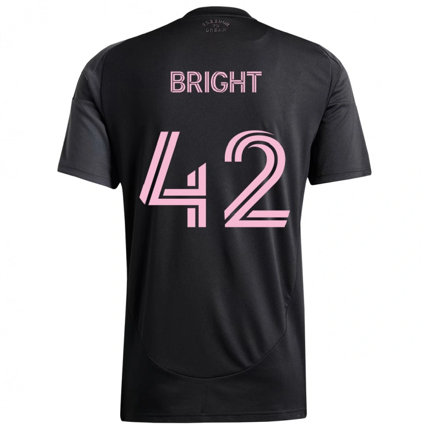 Danxen Barn Yannick Bright #42 Svart Rosa Bortetrøye Drakt Trøye 2025/26 Skjorter T-Skjorte