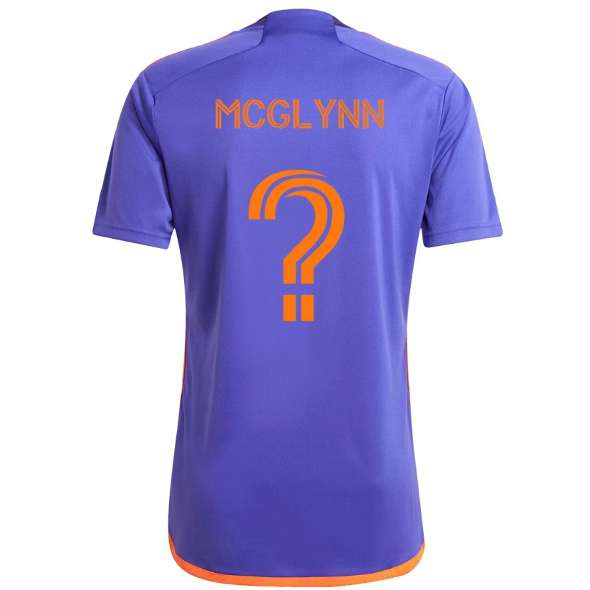 Danxen Barn Jack Mcglynn #0 Lilla Oransje Bortetrøye Drakt Trøye 2025/26 Skjorter T-Skjorte