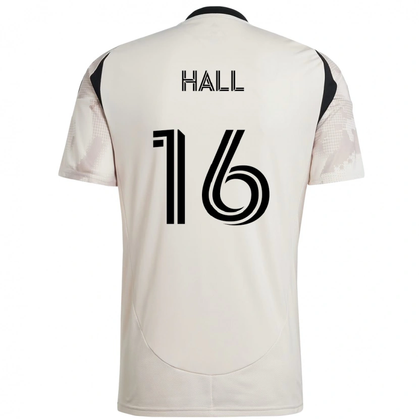 Danxen Barn Julian Hall #16 Beige Svart Bortetrøye Drakt Trøye 2025/26 Skjorter T-Skjorte