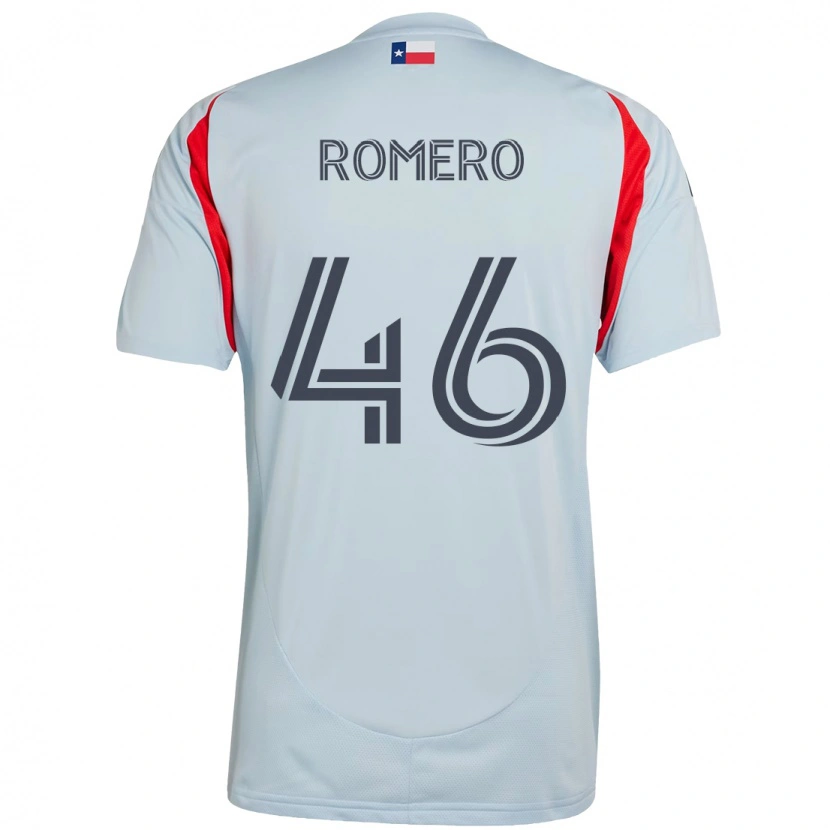 Danxen Barn Isaac Romero #46 Lyseblå Rød Bortetrøye Drakt Trøye 2025/26 Skjorter T-Skjorte