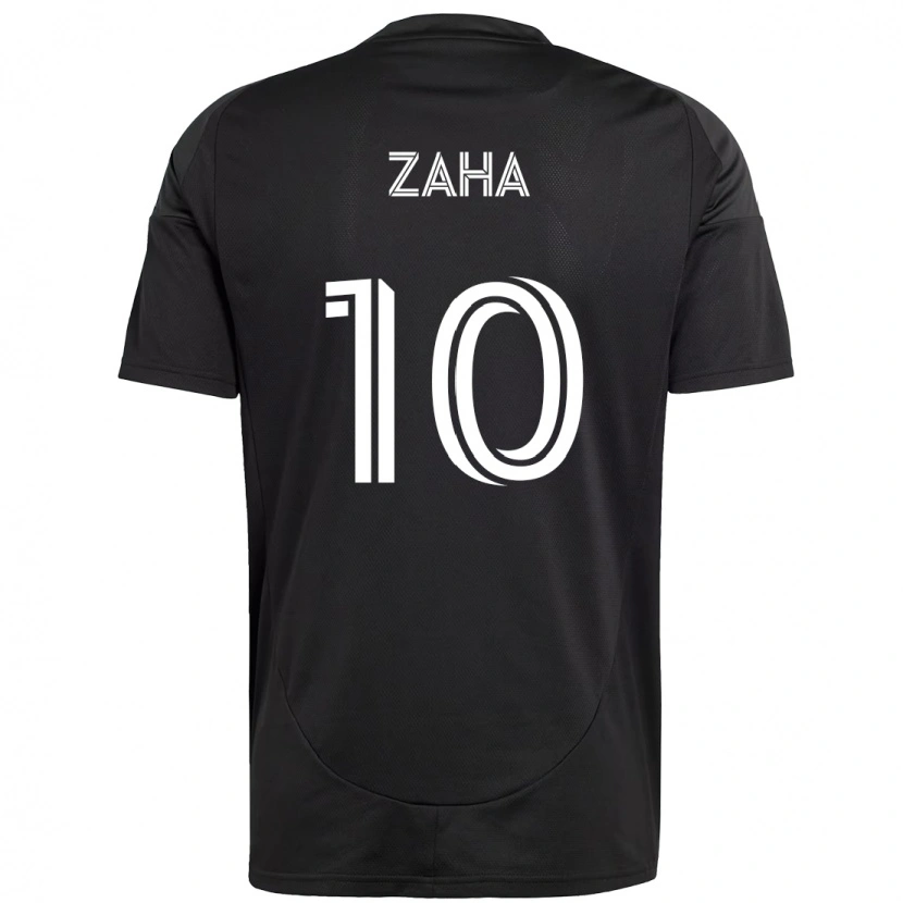 Danxen Barn Wilfried Zaha #10 Svart Hvit Bortetrøye Drakt Trøye 2025/26 Skjorter T-Skjorte