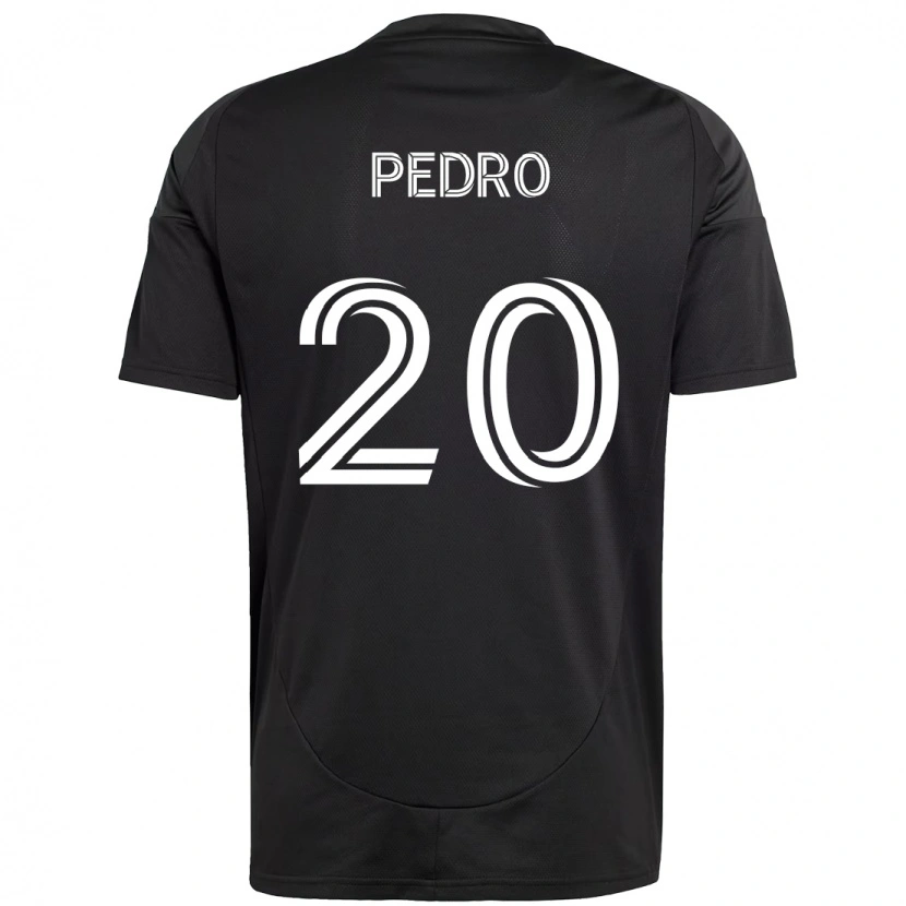 Danxen Barn João Pedro #20 Svart Hvit Bortetrøye Drakt Trøye 2025/26 Skjorter T-Skjorte