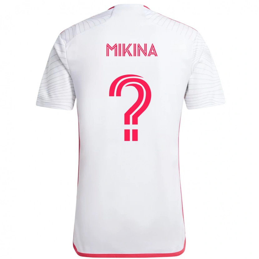 Danxen Barn Gabriel Mikina #0 Hvit Magenta Bortetrøye Drakt Trøye 2025/26 Skjorter T-Skjorte