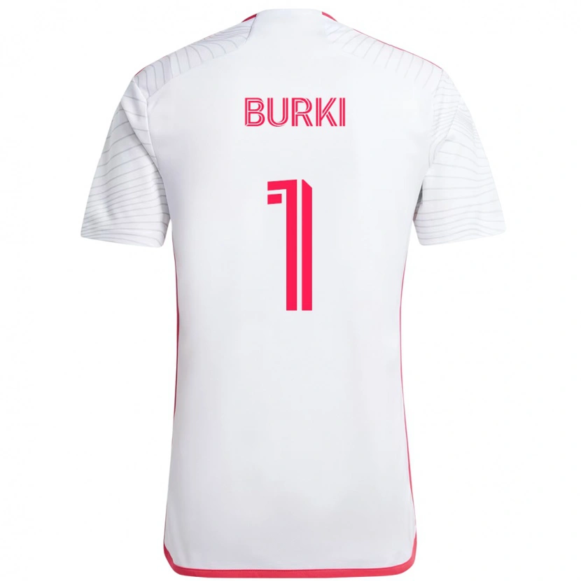 Danxen Barn Roman Bürki #1 Hvit Magenta Bortetrøye Drakt Trøye 2025/26 Skjorter T-Skjorte
