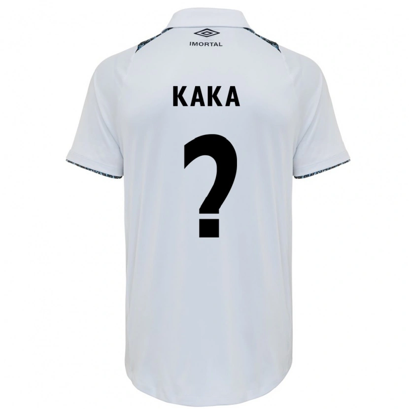 Danxen Barn Kaká #0 Hvit Blå Bortetrøye Drakt Trøye 2025/26 Skjorter T-Skjorte