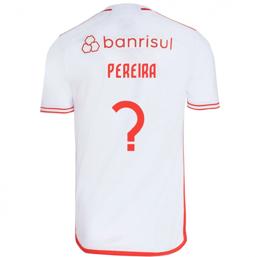 Danxen Barn Igor Pereira #0 Hvit Rød Bortetrøye Drakt Trøye 2025/26 Skjorter T-Skjorte