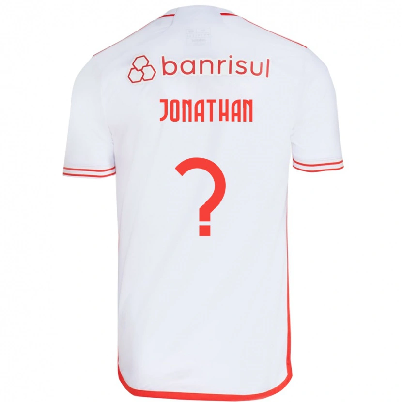 Danxen Barn Jonathan #0 Hvit Rød Bortetrøye Drakt Trøye 2025/26 Skjorter T-Skjorte