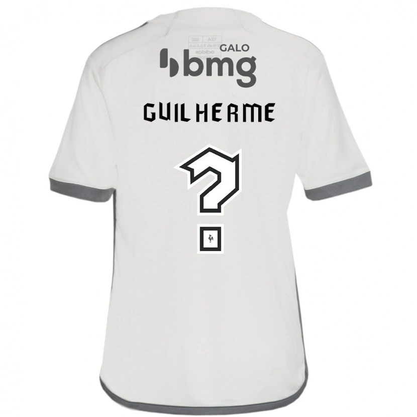Danxen Barn Kauan Guilherme #0 Off White Bortetrøye Drakt Trøye 2025/26 Skjorter T-Skjorte