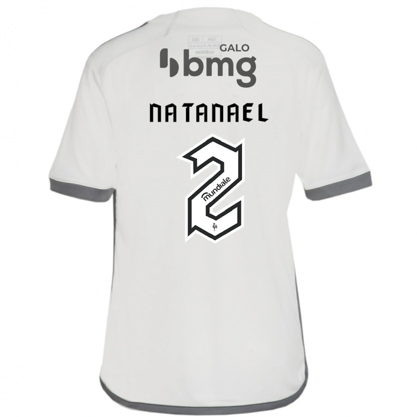 Danxen Barn Natanael #2 Off White Bortetrøye Drakt Trøye 2025/26 Skjorter T-Skjorte