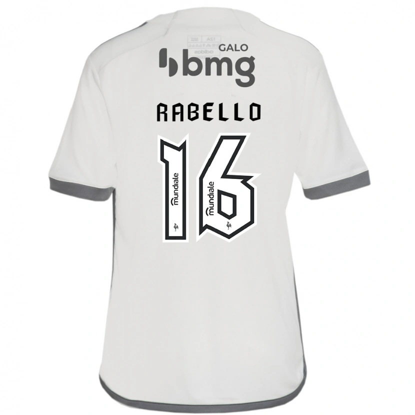 Danxen Barn Igor Rabello #16 Off White Bortetrøye Drakt Trøye 2025/26 Skjorter T-Skjorte