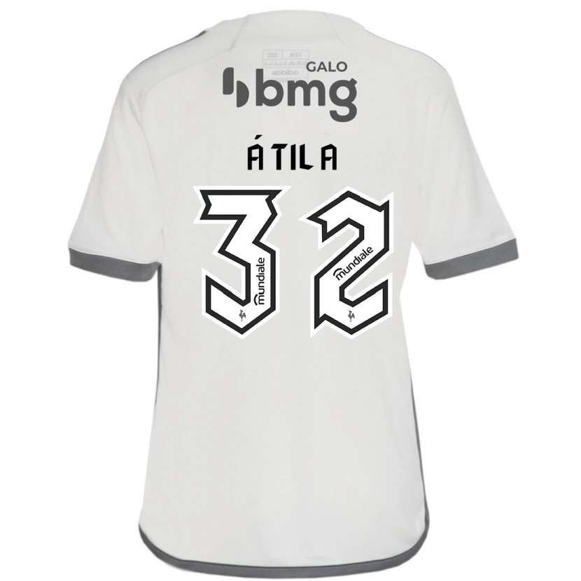 Danxen Barn Gabriel Átila #32 Off White Bortetrøye Drakt Trøye 2025/26 Skjorter T-Skjorte