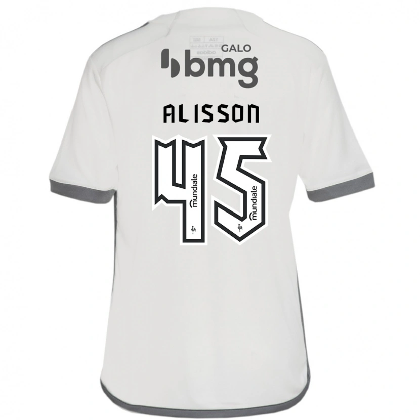 Danxen Barn Alisson #45 Off White Bortetrøye Drakt Trøye 2025/26 Skjorter T-Skjorte