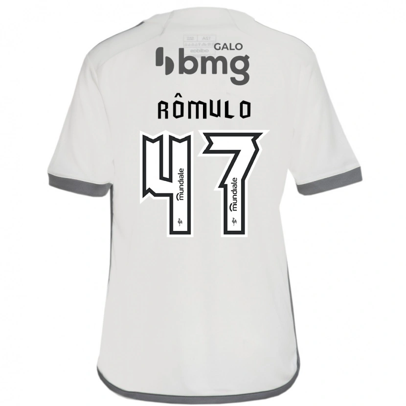 Danxen Barn Rômulo #47 Off White Bortetrøye Drakt Trøye 2025/26 Skjorter T-Skjorte