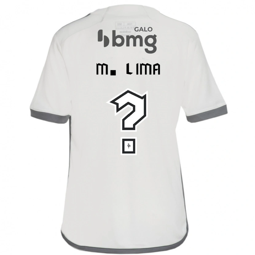 Danxen Barn Matheus Lima #0 Off White Bortetrøye Drakt Trøye 2025/26 Skjorter T-Skjorte